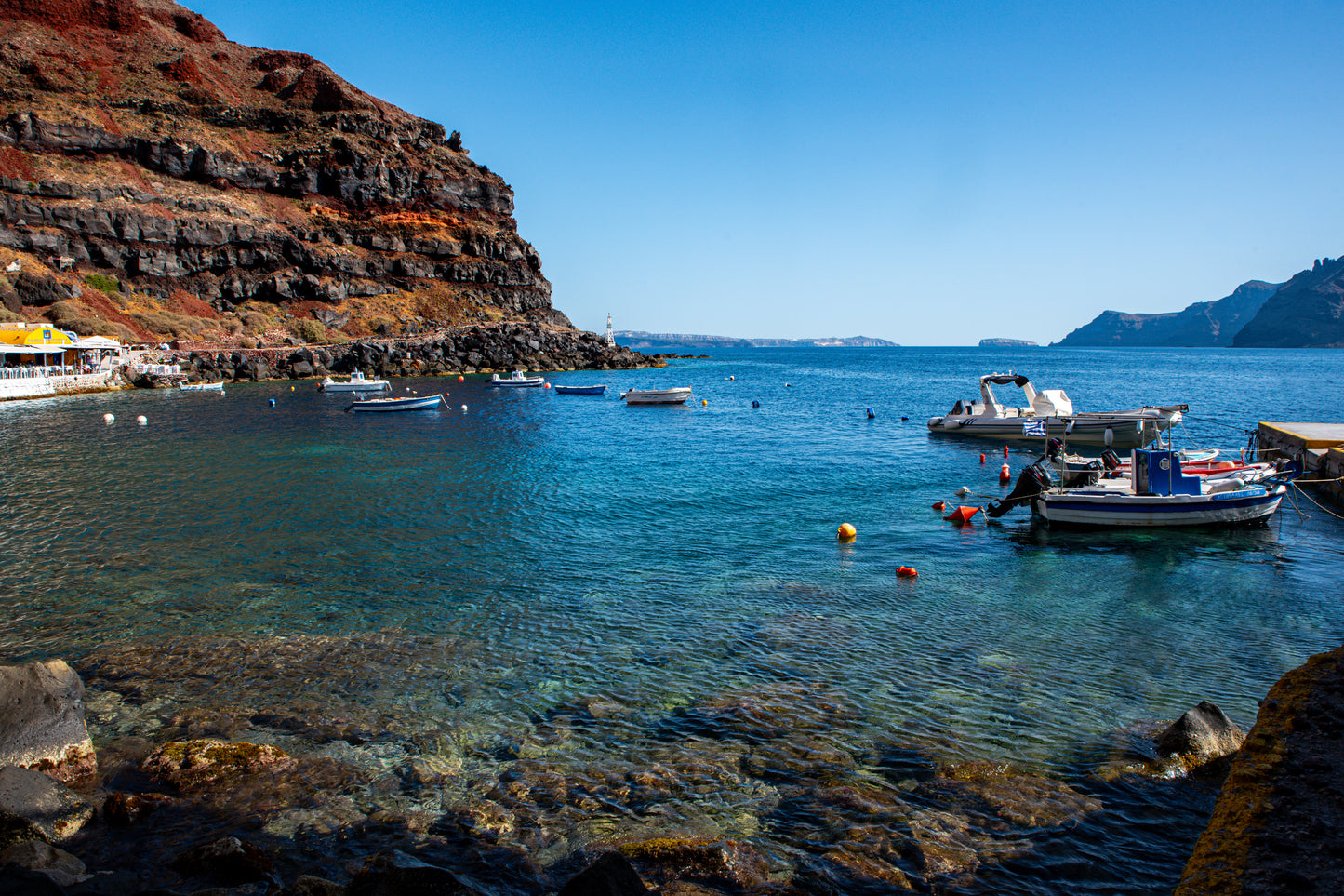 Still Waters of Amoudi Bay