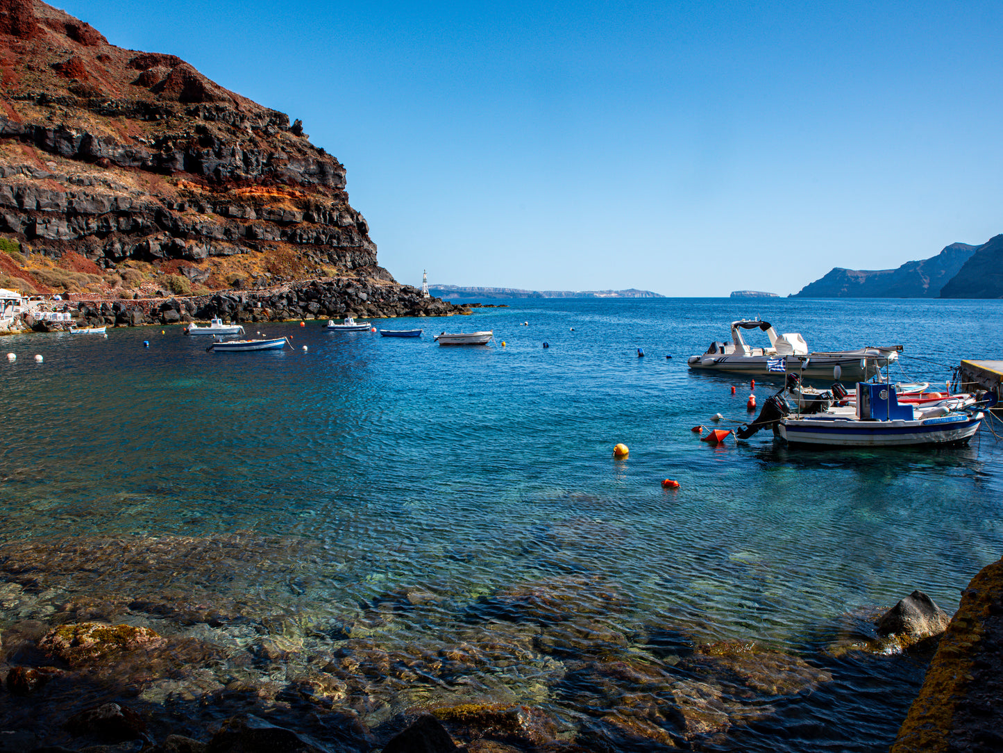Still Waters of Amoudi Bay