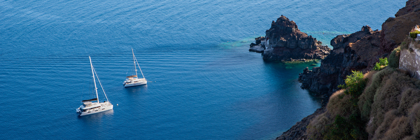 Cliffside Life in Santorini