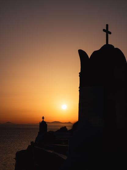 Santorini Golden Sunset